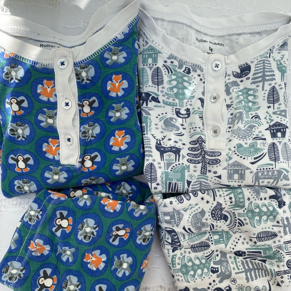 Roller rabbit 4T  PJ’s ( 2 sets )